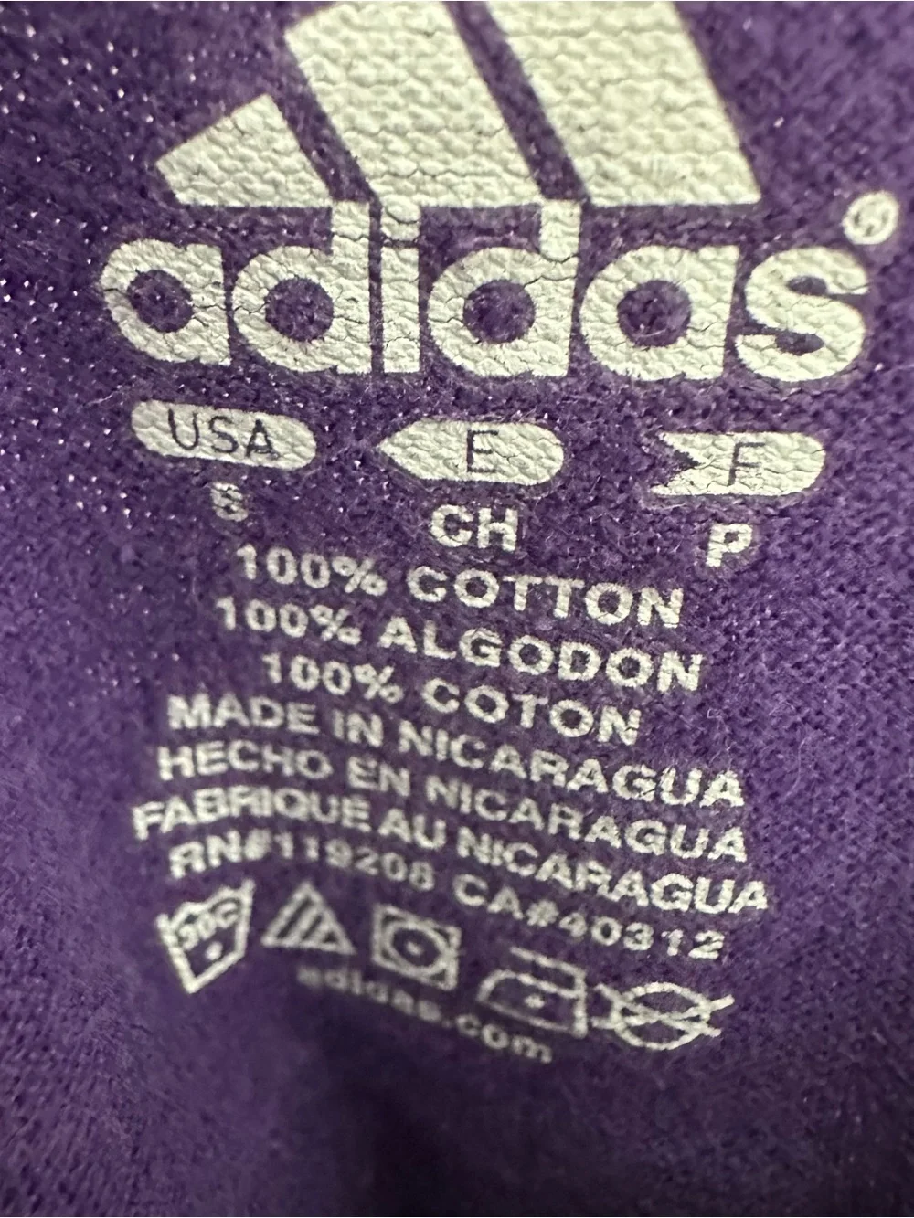 Adidas Los Angeles Lakers Kobe Bryant #24 Purple T Shirt